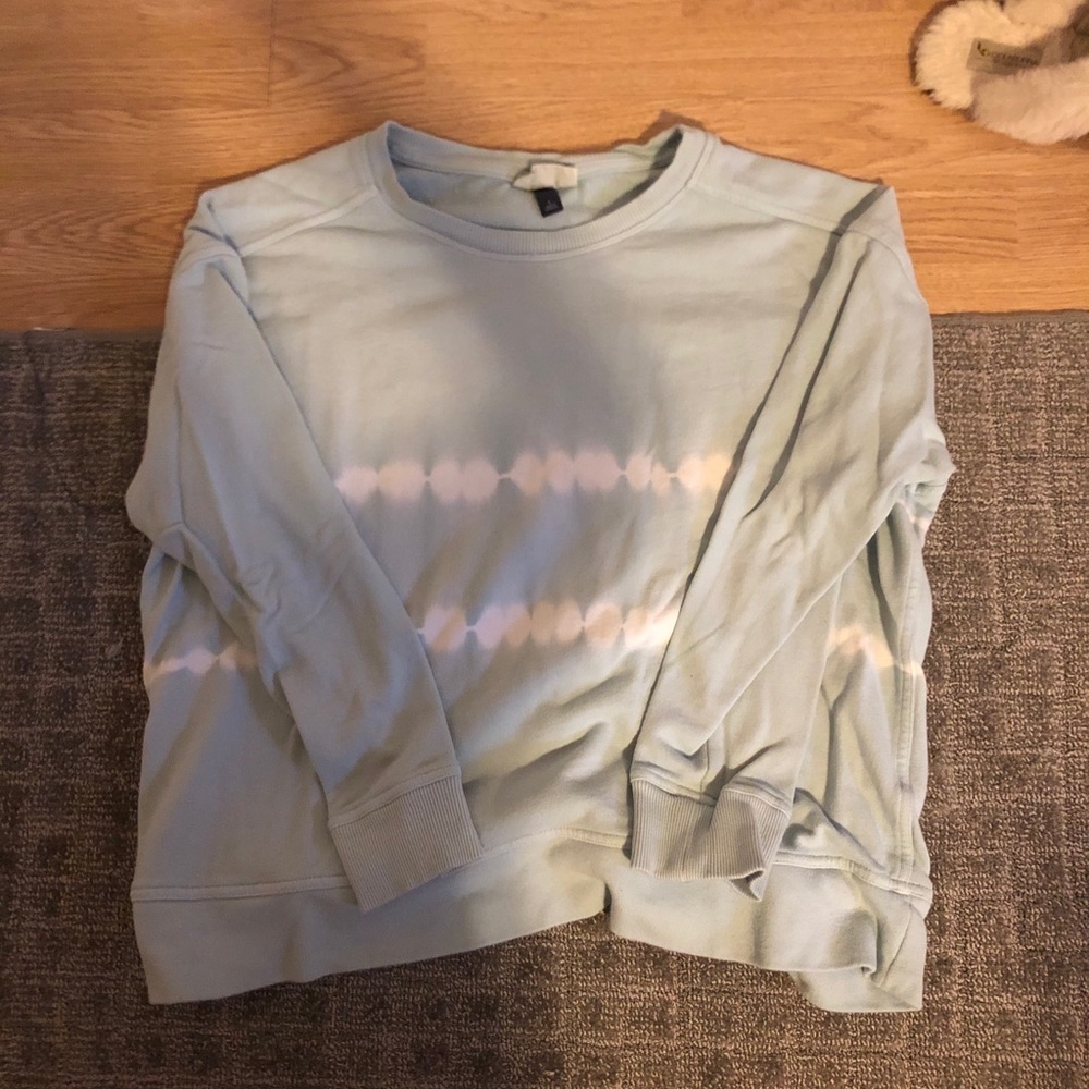 Oversized tie dye sweatshirt